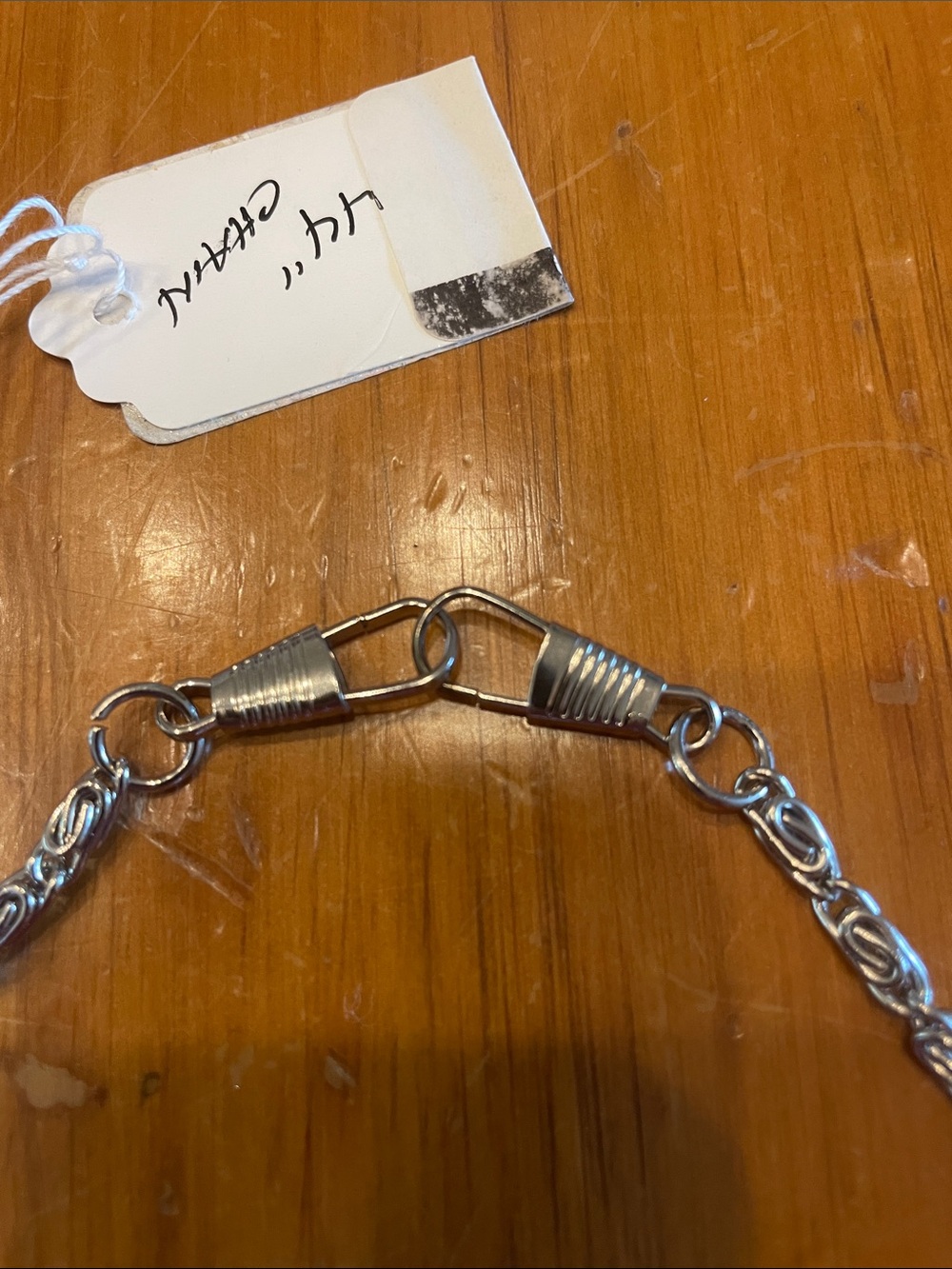 Classic Silver-Tone Rope Chain Necklace - Picture 2 of 3